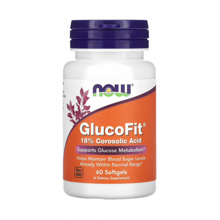 Now Foods - glucofit-corosolic-acid-now-foods