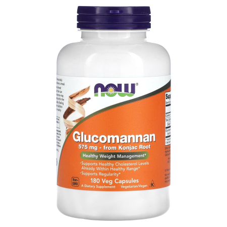 DETOXIFIERE SI SLABIRE - glucomannan-konjac-root-575mg-now-foods