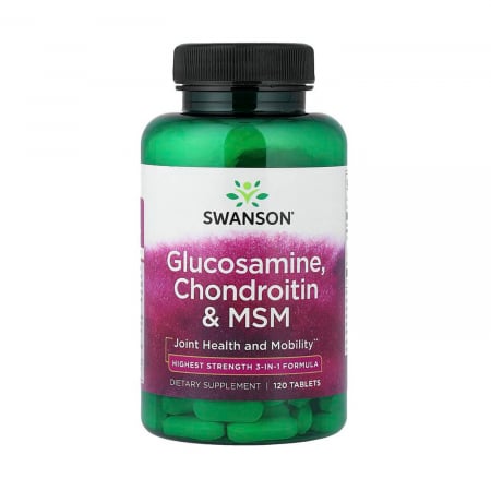 MSM (Metilsulfonilmetan) - glucosamine-chondroitin-msm-swanson