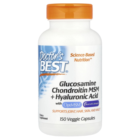 Doctor's Best - glucosamine-chondroitin-msm-hyaluronic-acid-doctors-best