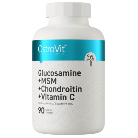OstroVit - Glucosamine + MSM + Chondroitin + Vitamin C, OstroVit, 90 tablete