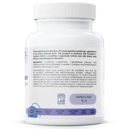 Glutathione with silymarin, NAC and LOLA, Osavi, 60 capsule [2]