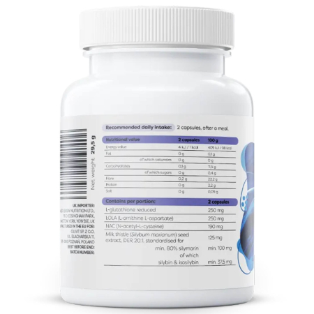 Glutathione with silymarin, NAC and LOLA, Osavi, 60 capsule [1]