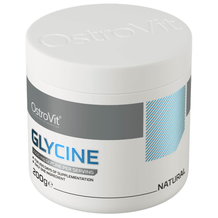 Glycine Pure Powder, OstroVit, 200g [1]