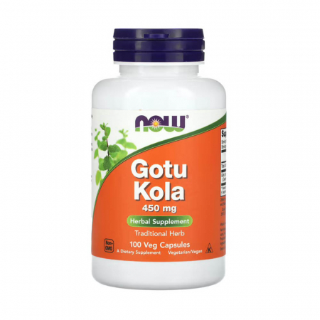 SANATATEA CREIERULUI - gotu-kola-450-mg-now-foods