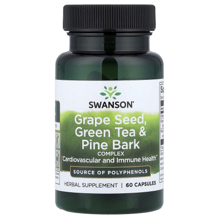 FLAVONOIDE - grape-seed-green-tea-pine-bark-swanson
