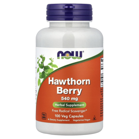 DETOXIFIERE SI SLABIRE - hawthorn-berry-540mg-now-foods