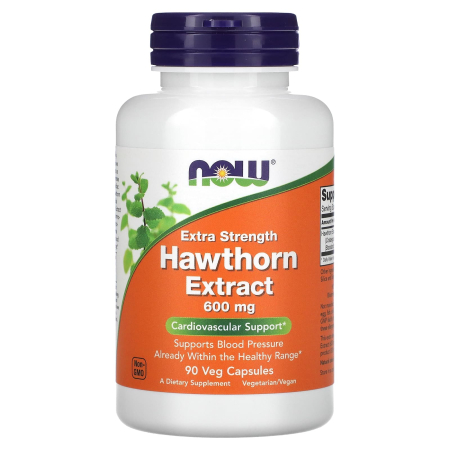 AFECTIUNI CARDIACE - hawthorn-extract-600mg-now-foods