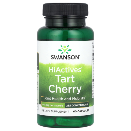SOMN, STRES SI ANXIETATE - tart-cherry-465mg-swanson