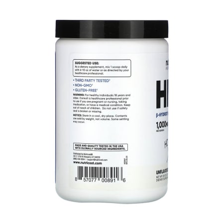 HMB Performance, Nutricost, 250g [2]
