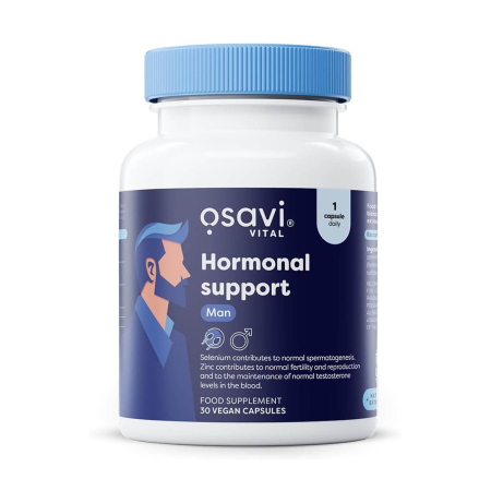 Osavi - Hormonal Support Man, Testosterone Support, Osavi, 30 capsule