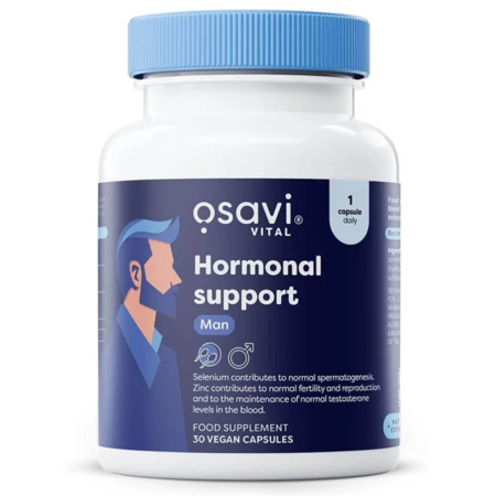 Osavi - Hormonal Support Man, Testosterone Support, Osavi, 30 capsules