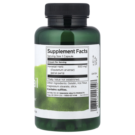 SANATATEA HEPATICA - horsetail-500mg-swanson