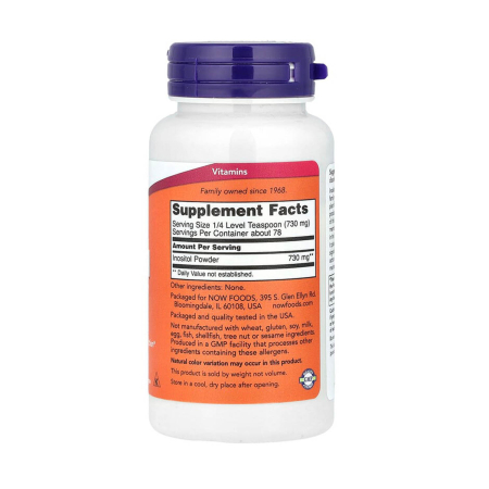 Inositol Powder, NOW Foods, 57g [1]