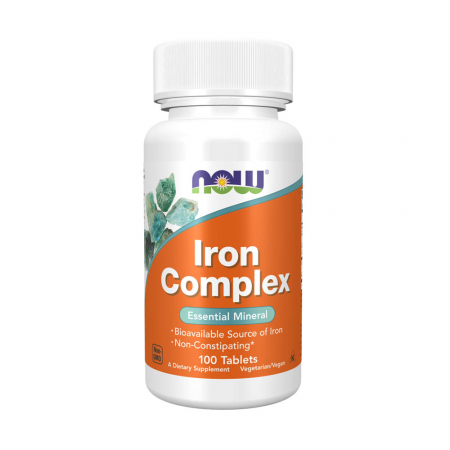 Fier (Iron) - iron-complex-now-foods