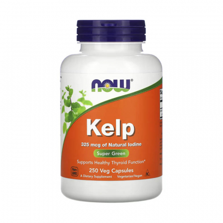 AFECTIUNI ALE TIROIDEI - kelp-iodina-organica-now-foods