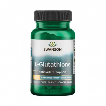 L-Glutathione, Setria Glutathione, 100mg, Swanson, 100 capsule SW853