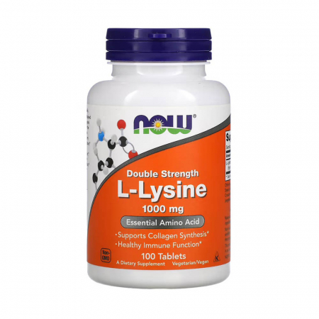AMINOACIZI - l-lysine-1000mg-now-foods