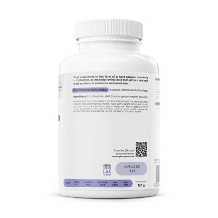 L-Tryptophan, 500 mg, Osavi, 120 capsules [1]