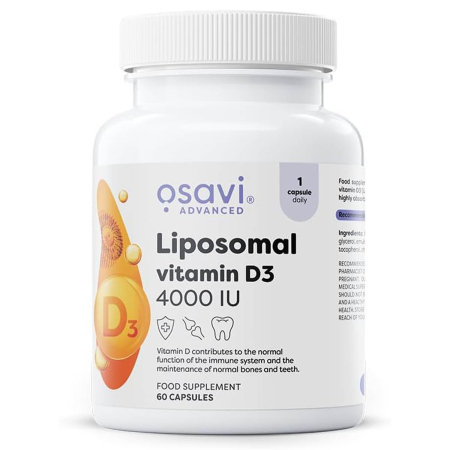 Osavi - Liposomal Vitamin D3, 4000 IU, Osavi, 60 capsule