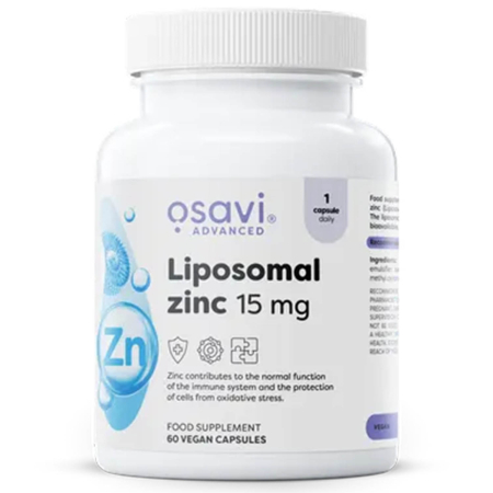 Osavi - Liposomal Zinc, 15 mg, Osavi, 60 capsule