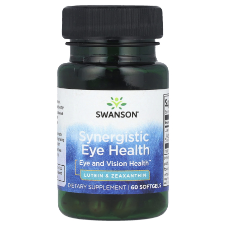 Lutein & Zeaxanthin (Synergistic Eye Health), Swanson, 60 softgels SWU986