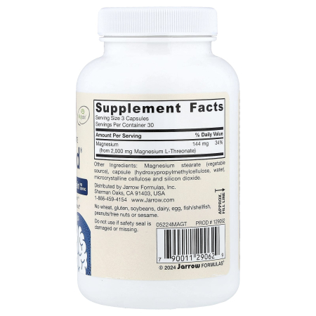 MagMind, Magnesium L-Threonate Magtein, Jarrow Formulas, 90 capsule [1]