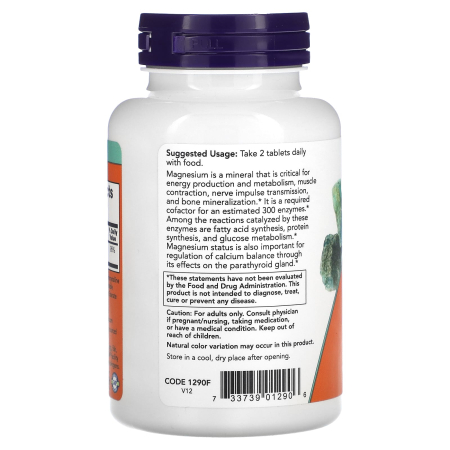 Magnesium Citrate 200 mg, Now Foods, 100 tablete [2]
