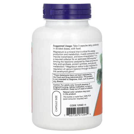 Magnesium Citrate 133 mg, Now Foods, 120 capsules [2]