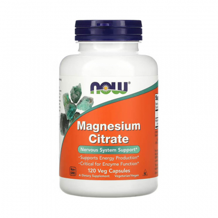 Now Foods - Magnesium Citrate 133 mg, Now Foods, 120 capsules