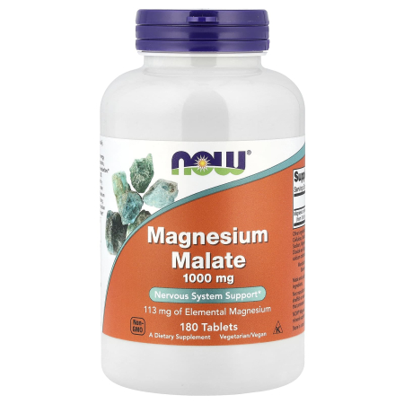 Magnesium - magnesium-malate-1000mg-now-foods