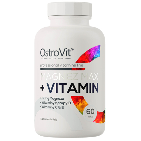 OstroVit - Magnesium MAX + Vitamin, OstroVit, 60 tablete