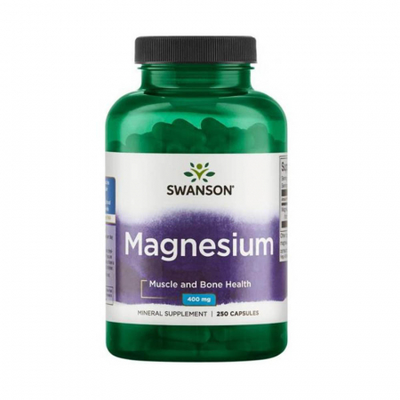 Magnesium Oxide, 200 mg, Swanson, 250 capsule SW196