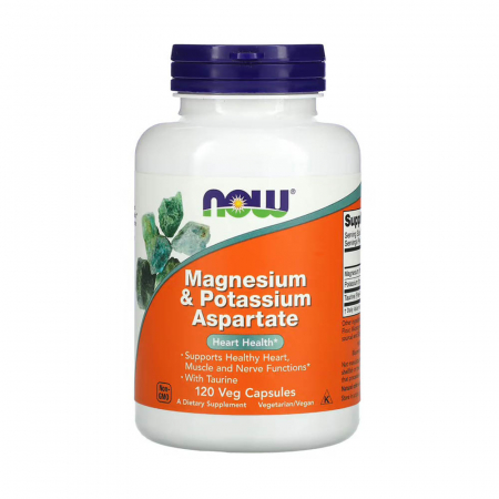 AMINO ACIDS - magnesium-potassium-aspartate-now-foods
