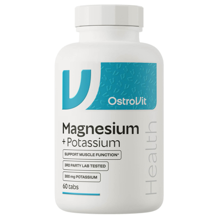 OstroVit - Magnesium + Potassium + B6, OstroVit, 60 tablets