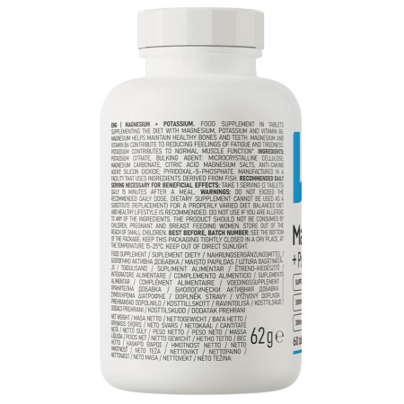 Magnesium + Potassium + B6, OstroVit, 60 tablets [2]