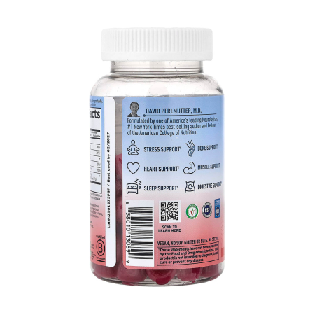 Magnesium with Pre & Probiotics Gummies, Garden of Life, 60 jeleuri [2]
