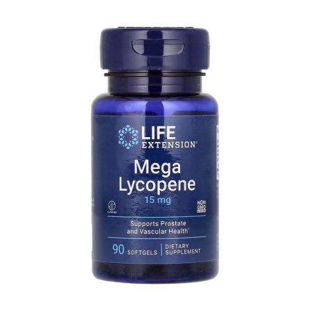 Life Extension - Mega Lycopene, 15 mg, Life Extension, 90 softgels
