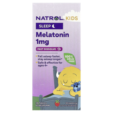 SANATATEA COPIILOR - melatonin-kids-fast-dissolve-natrol