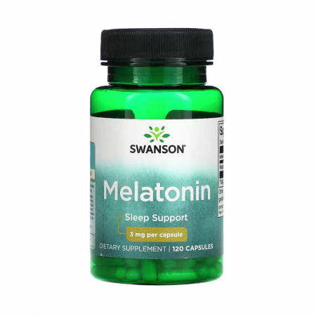 SANATATEA CREIERULUI - melatonin-3mg-swanson