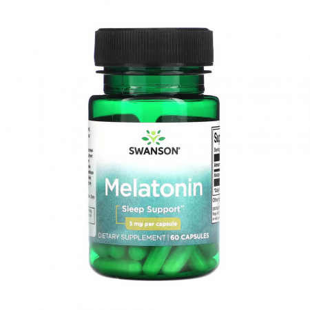 SANATATEA CREIERULUI - melatonin-3mg-swanson