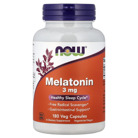 SOMN, STRES SI ANXIETATE - melatonin-now-foods