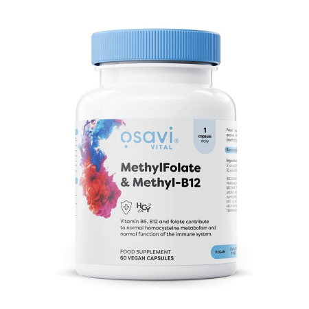 Osavi - Methyl Folate & Methyl B12, Osavi, 60 capsule
