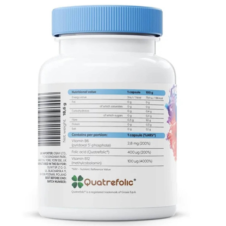 Methyl Folate & Methyl B12, Osavi, 60 capsule [1]