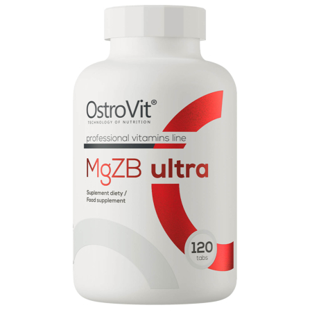 OstroVit - MgZB Ultra, ZMA (Zinc, Magnesium, Vitamin B6), OstroVit, 120 tablets