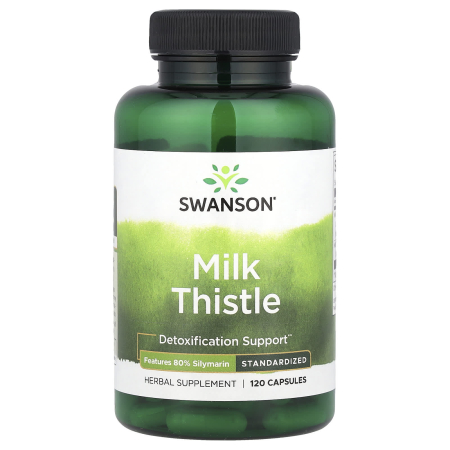 Swanson - Milk Thistle Extract, 500 mg, Swanson, 120 capsule SWH051
