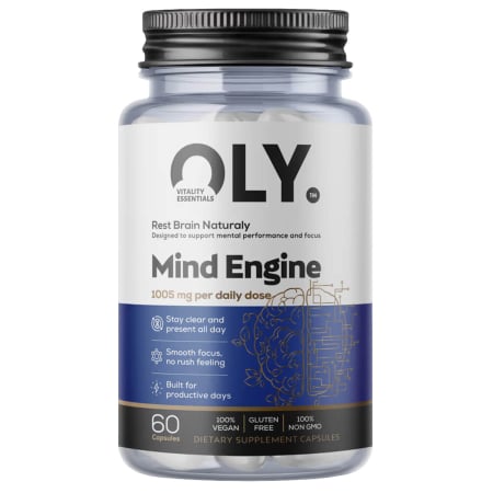 OLY - Mind Engine (Phosphatidylserine, Citicoline, Bacopa) Oly, 60 capsule
