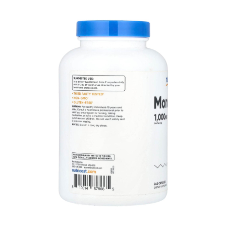 Monolaurin, 500 mg, Nutricost, 240 capsule [2]