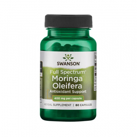 Moringa Oleifera, 400 mg, Swanson, 60 capsule SW1390