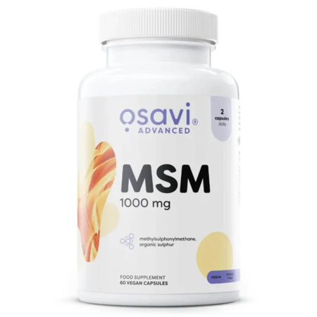 Osavi - MSM, 1000 mg, Osavi, 60 capsule
